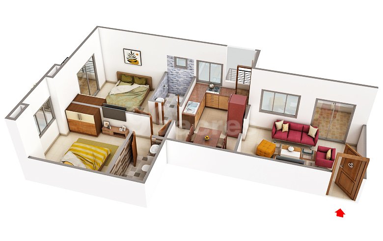 Floor Plan 3D View
